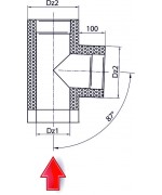 Ukončenie izolácie ø120 mm nerez