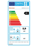 Romotop BARACCA 10 H - kachľový krb