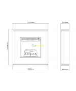 Dimplex Strata ECO LED s efektom Revillusion - elektrický krb